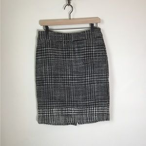 Brooks‎ Brothers Wool Blend Woven Pencil Skirt